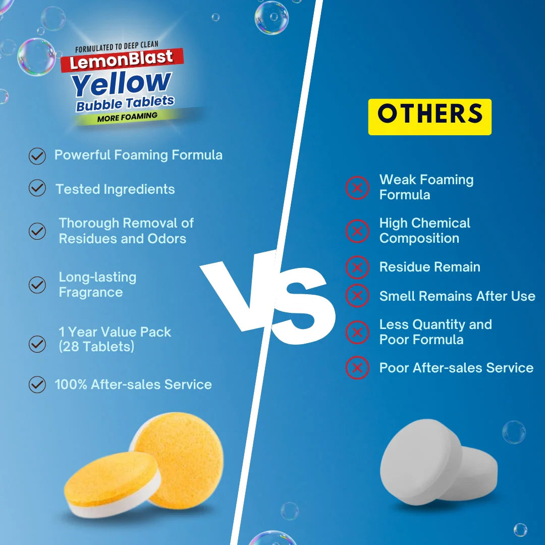 LemonBlast Yellow Bubble Tablets | BUY 1 GET 1 FREE