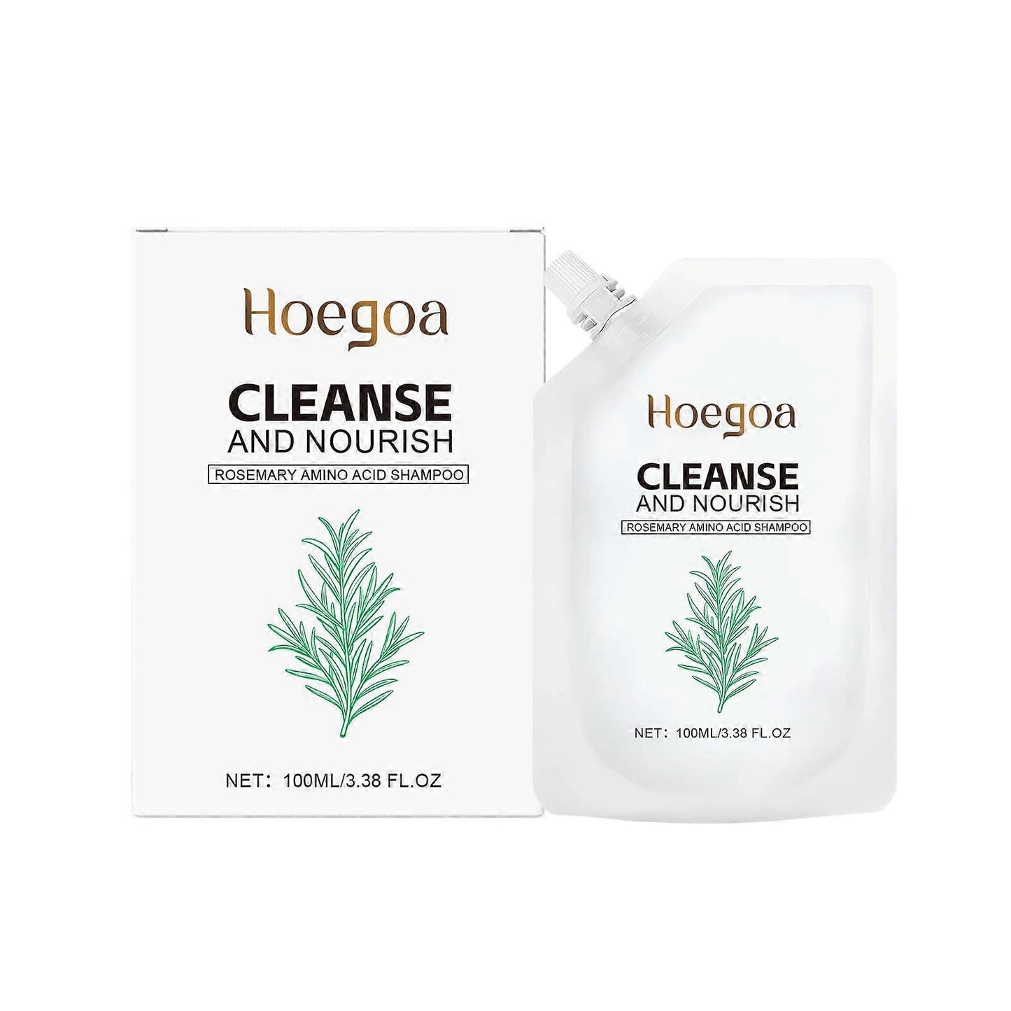 Cleanse Nourish Rosemary Shampoo for Hair Growth & Dandruff Control