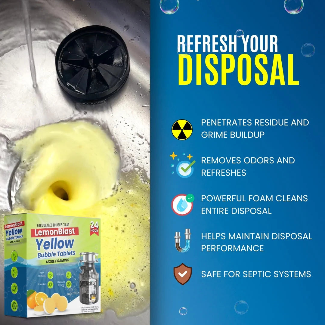 LemonBlast Yellow Bubble Tablets | BUY 1 GET 1 FREE