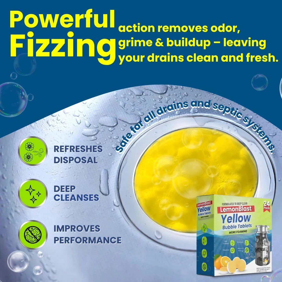 LemonBlast Yellow Bubble Tablets | BUY 1 GET 1 FREE