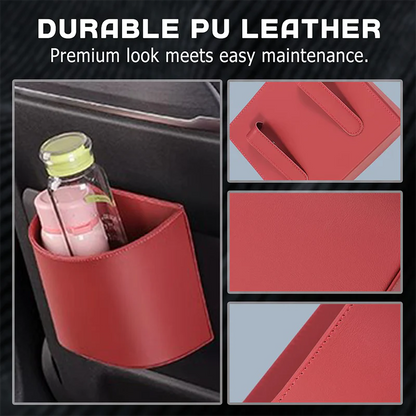 Buy 1 Get 1 FREE 🎁 Universal Leather Car Door Cup Holder