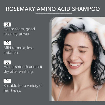 Cleanse Nourish Rosemary Shampoo for Hair Growth & Dandruff Control