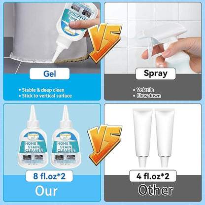 Mold Removal Gel – Heavy Duty Formula, Multi-Surface Cleaner & Works on Shower & Tile | BUY 1 GET 1 FREE