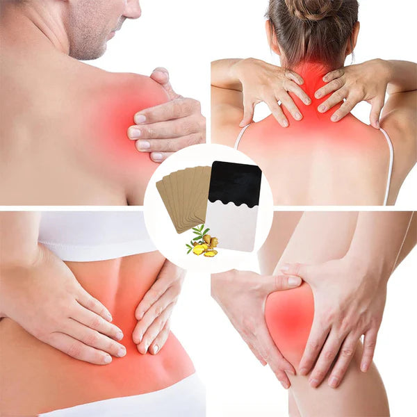 Ginger Pain Relief Patches – Natural Heat Therapy for Aches & Stiffness