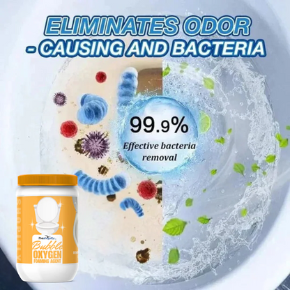 Bubble Oxygen foaming Agent | Powerful Toilet Cleaning — No Scrubbing, No Touching!