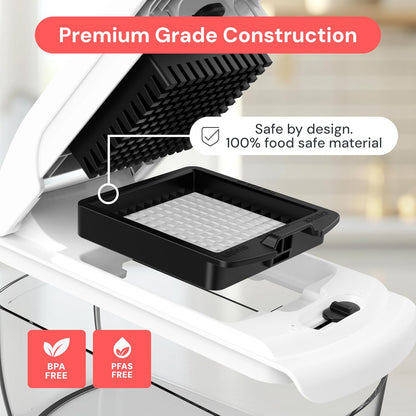 4 in 1 The Original Pro Chopper - Vegetable Chopper and Spiralizer