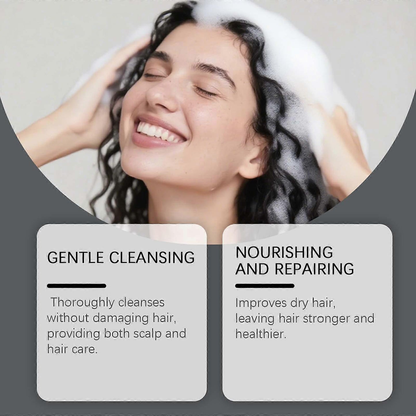 Cleanse Nourish Rosemary Shampoo for Hair Growth & Dandruff Control