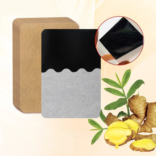 Ginger Pain Relief Patches – Natural Heat Therapy for Aches & Stiffness