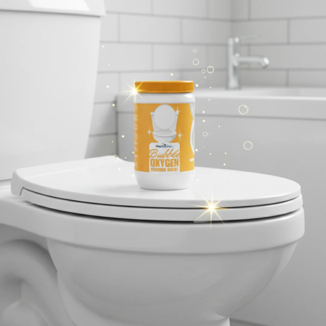 Bubble Oxygen foaming Agent | Powerful Toilet Cleaning — No Scrubbing, No Touching!