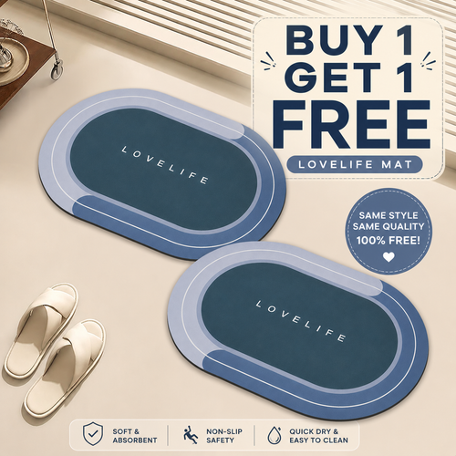Instant Absorption Quick Drying Magic Mat ( BUY 1 GET 1 FREE )