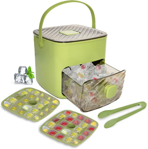 Ice Cube Maker with Storage