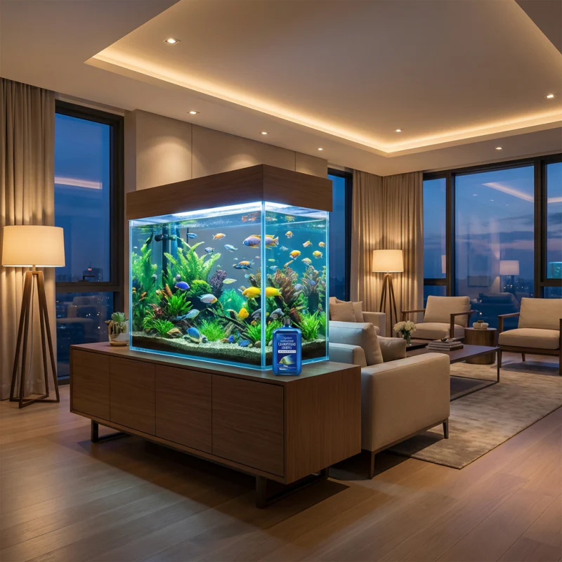 Fast-Acting Aquarium Water Clarifier