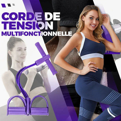 Fitness Foot Pedal Sit-Up Training Equipment