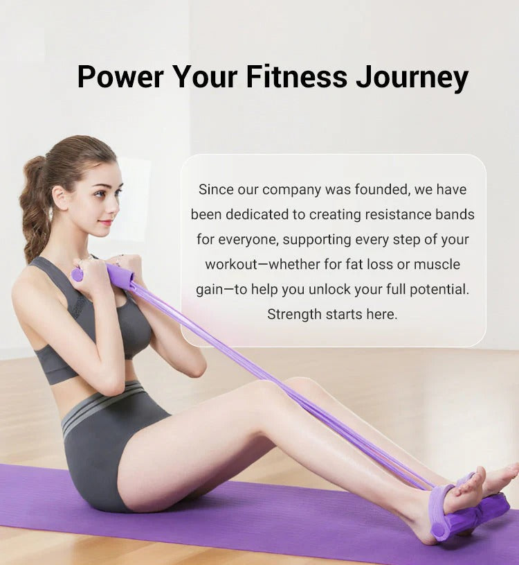 Fitness Foot Pedal Sit-Up Training Equipment