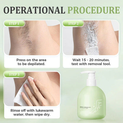 Gentle and non-irritating hair removal cream