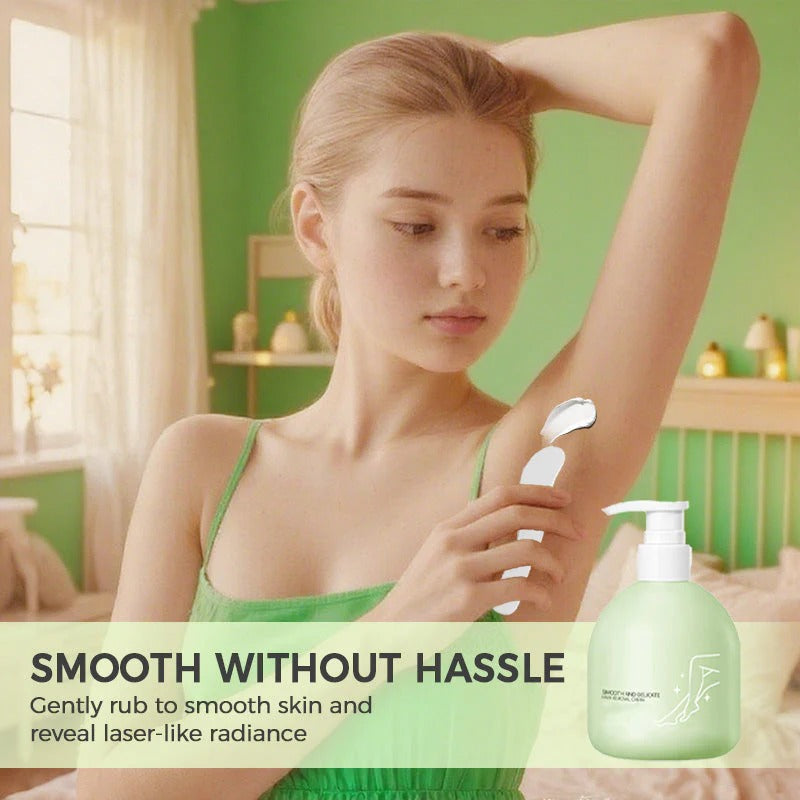 Gentle and non-irritating hair removal cream