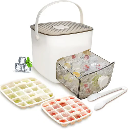 Ice Cube Maker with Storage