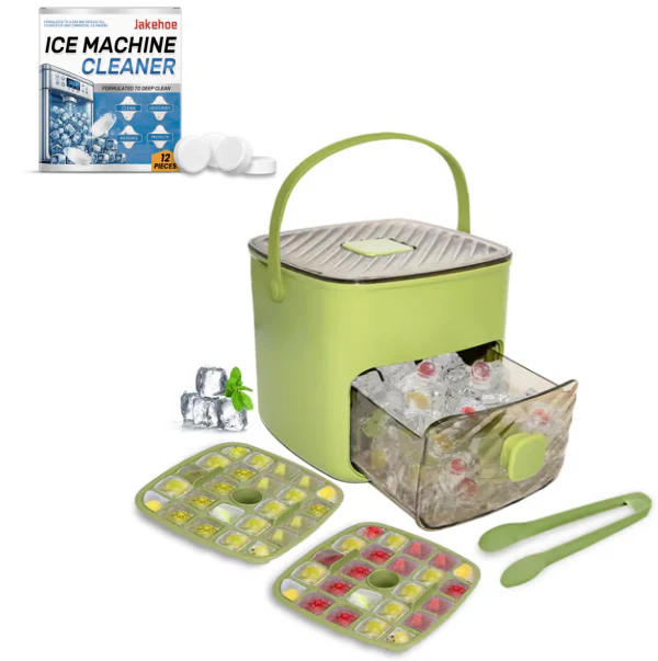 Ice Cube Maker with Storage