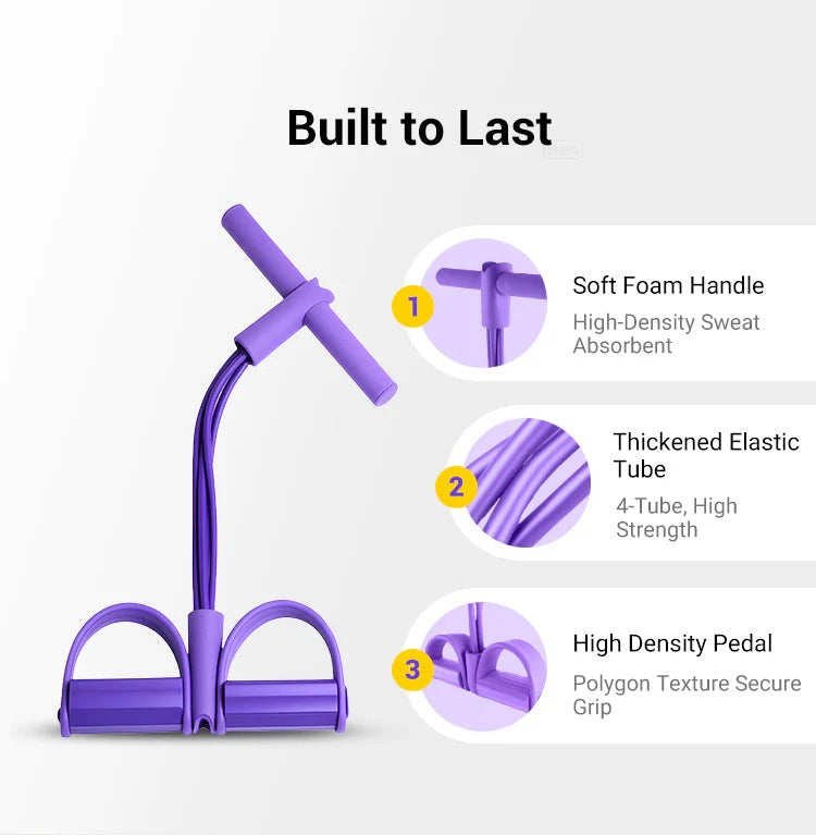 Fitness Foot Pedal Sit-Up Training Equipment