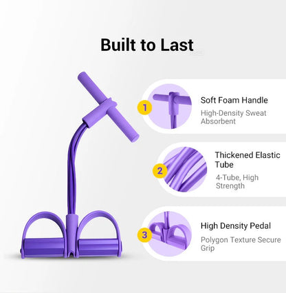 Fitness Foot Pedal Sit-Up Training Equipment