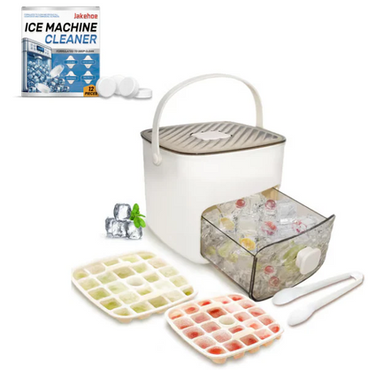 Ice Cube Maker with Storage