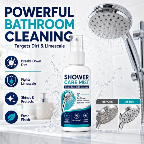 Shower Scale Remover Spray - 500ML ( BUY 1 GET 1 FREE )