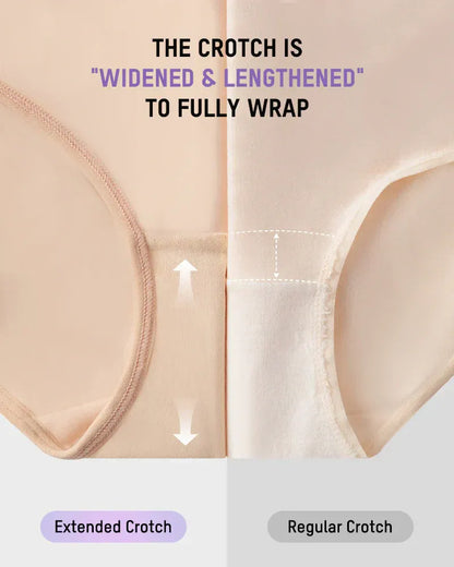 Plus-Size High-Waist Cross Tummy Control Panties ( Pack of 3 )
