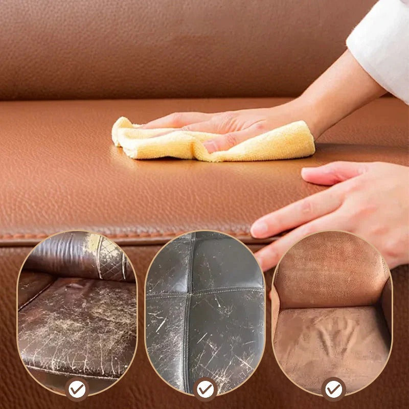 Leather Care & Cleaning Cream with Sponge ( Buy 1 Get 1 FREE )