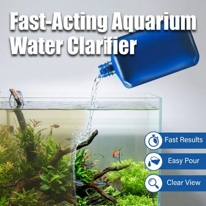 Fast-Acting Aquarium Water Clarifier