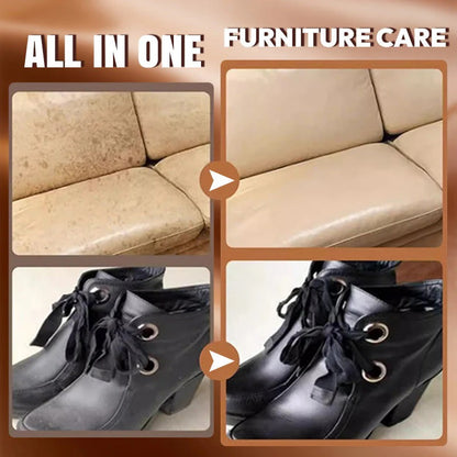 Leather Care & Cleaning Cream with Sponge ( Buy 1 Get 1 FREE )