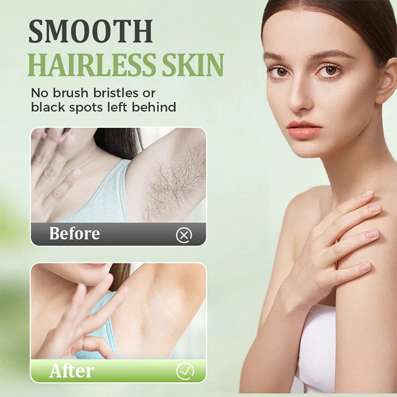 Gentle and non-irritating hair removal cream
