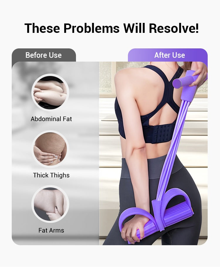 Fitness Foot Pedal Sit-Up Training Equipment