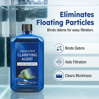 Fast-Acting Aquarium Water Clarifier
