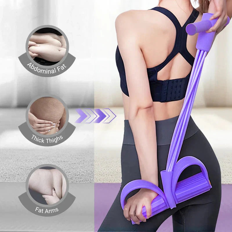 Fitness Foot Pedal Sit-Up Training Equipment