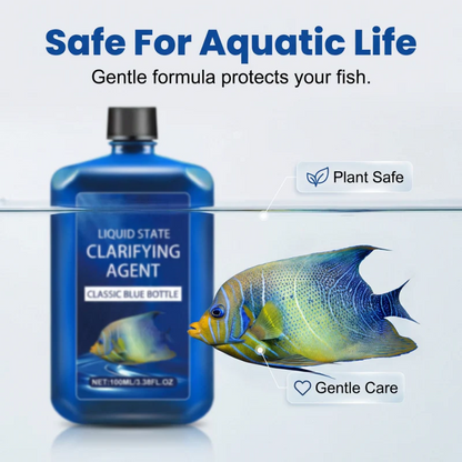 Fast-Acting Aquarium Water Clarifier