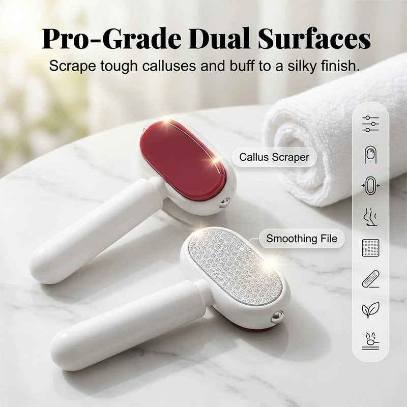 Double-Sided Foot Scraper for Callus Removal