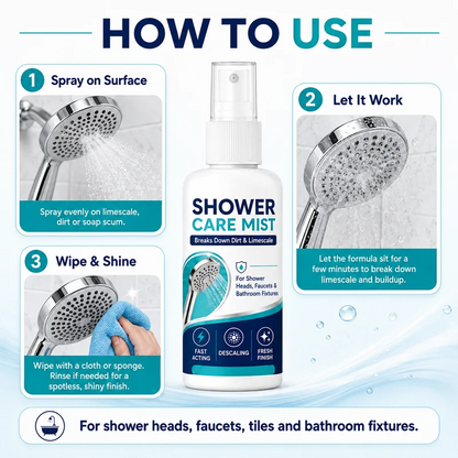 Shower Scale Remover Spray - 500ML ( BUY 1 GET 1 FREE )