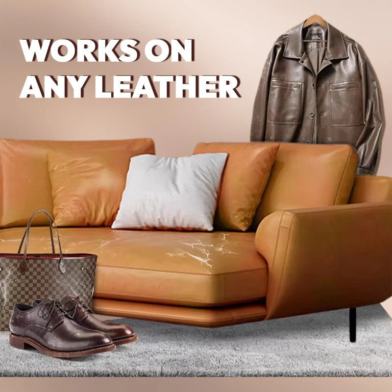 Leather Care & Cleaning Cream with Sponge ( Buy 1 Get 1 FREE )