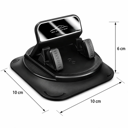 360° Rotating Car Dashboard Phone Holder | 360° Rotation | No Slips | Fits All Phones